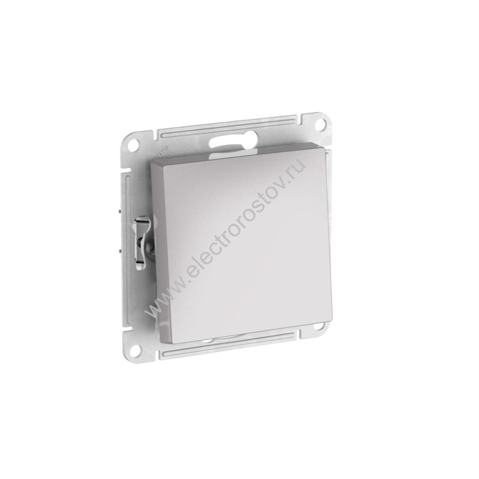 AtlasDesign Алюминий Переключатель 1-клавишный с быстрозажим. клеммами Schneider Electric