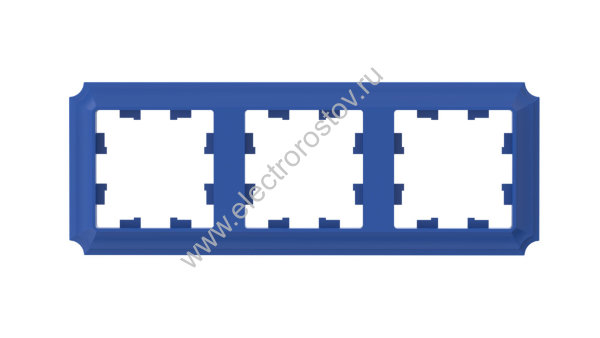 Systeme Electric AtlasDesign Antique Аквамарин Рамка 3-ая, универсальная