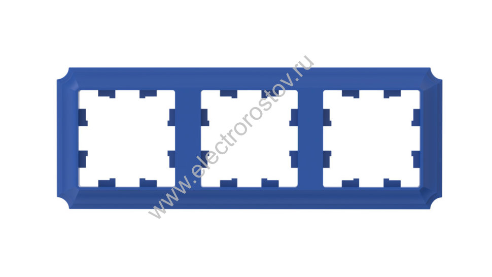 Systeme Electric AtlasDesign Antique Аквамарин Рамка 3-ая, универсальная