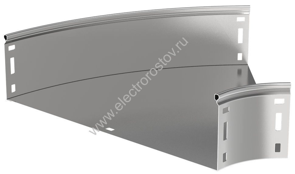 IEK ESCA Поворот плавный 45град тип Г01 ESCA 100х400мм