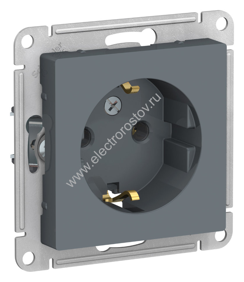 AtlasDesign Грифель Розетка 1-ая с/з Schneider Electric