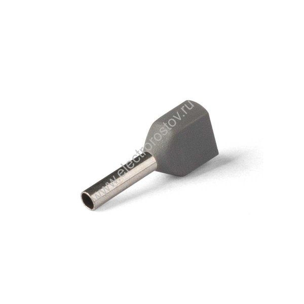 Наконечник штыревой (двойной) НШВИ(2) 0,75мм² - 8мм КВТ