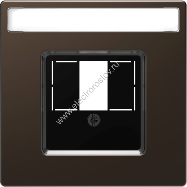 Schneider Electric Merten D-Life Мокко Накладка центральная для TAE/Audio/USB