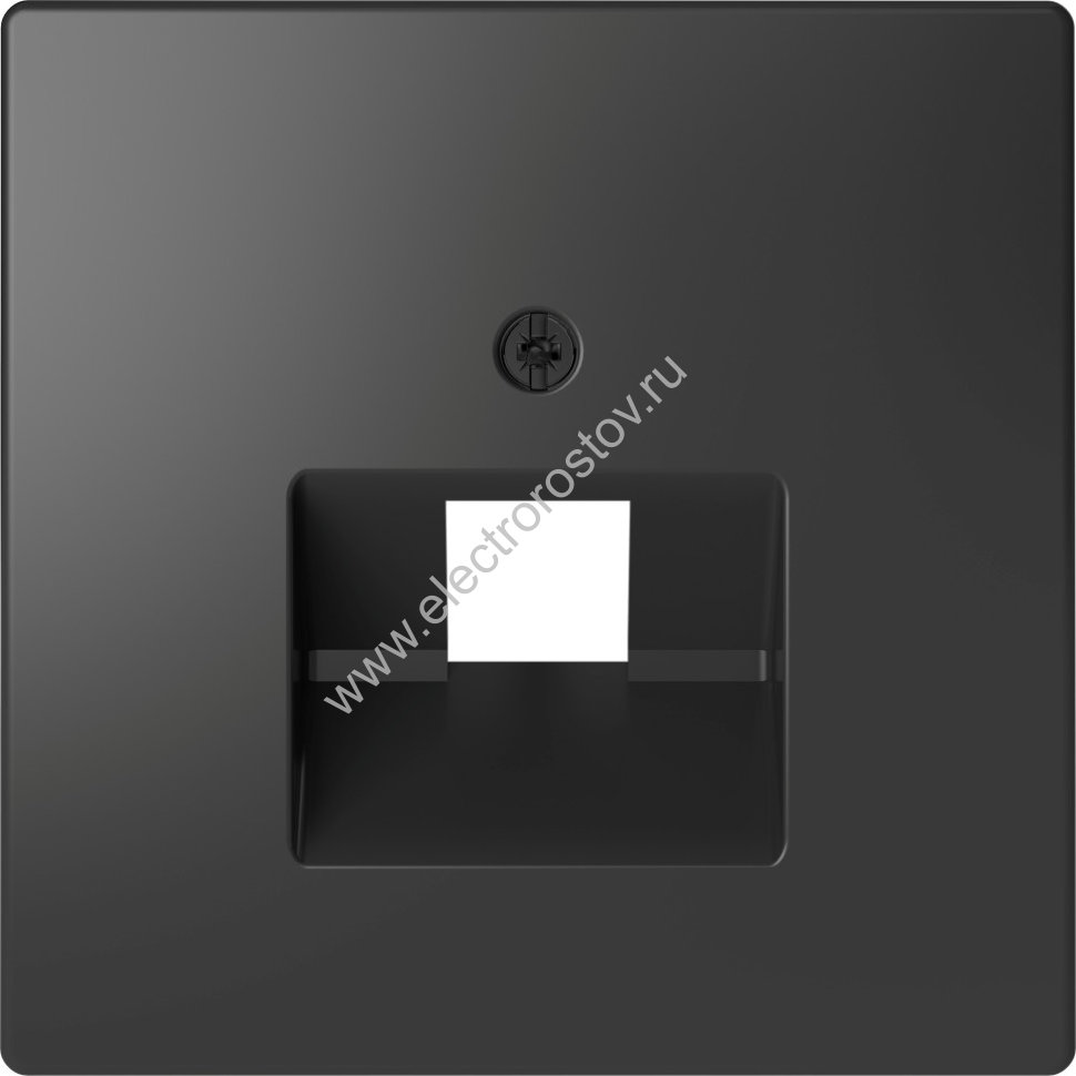 Schneider Electric Merten D-Life Антрацит Накладка центральная для розетки 1-ной RJ45
