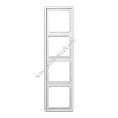 LS 990 Белый глянцевый Рамка 4-ая JUNG