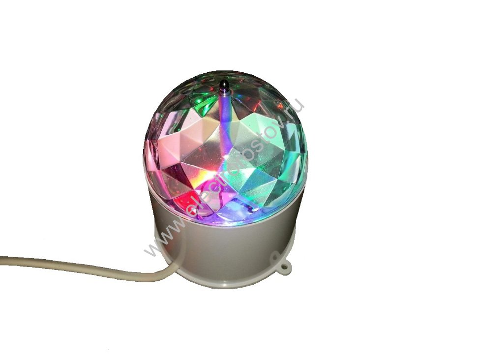Диско-Лампа домашняя светодиодная в компактном корпусе 220В NEON-NIGHT