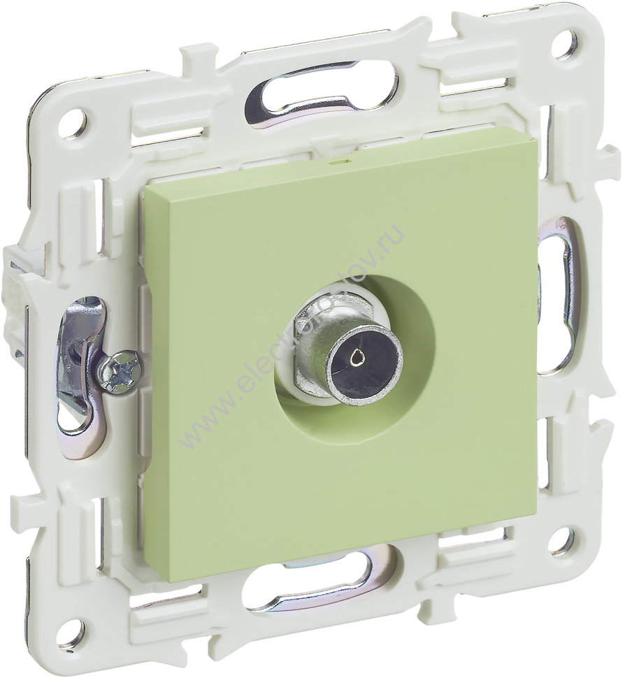 IEK SKANDY Мятный Розетка TV оконечная SK-A12G