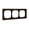Systeme Electric ArtGallery Pure Органическое стекло Мокко Рамка 3-ая