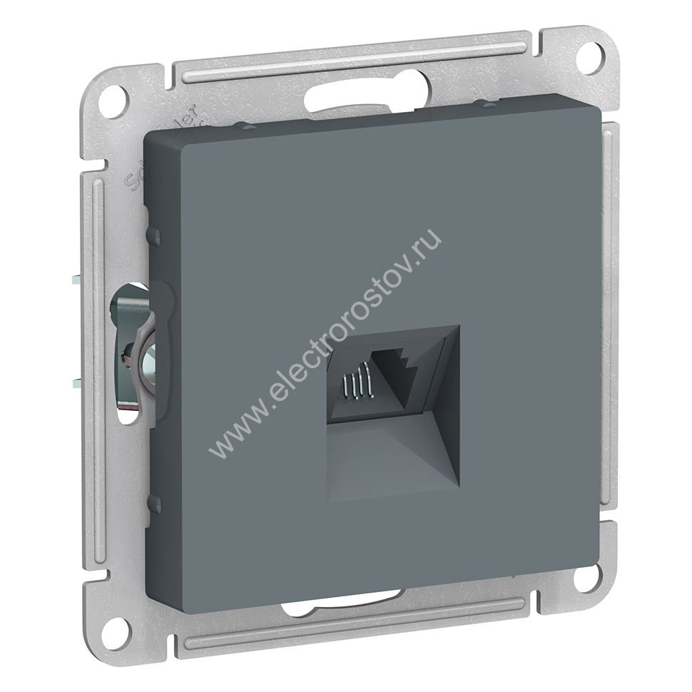 AtlasDesign Грифель Розетка телефонная RJ11 Schneider Electric