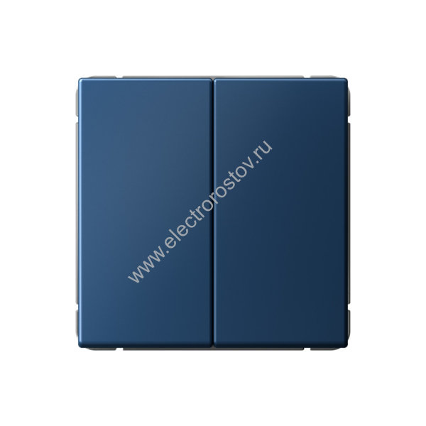 Systeme Electric ArtGallery Аквамарин Переключатель 2-клавишный, сх.6/2, 10АХ, механизм