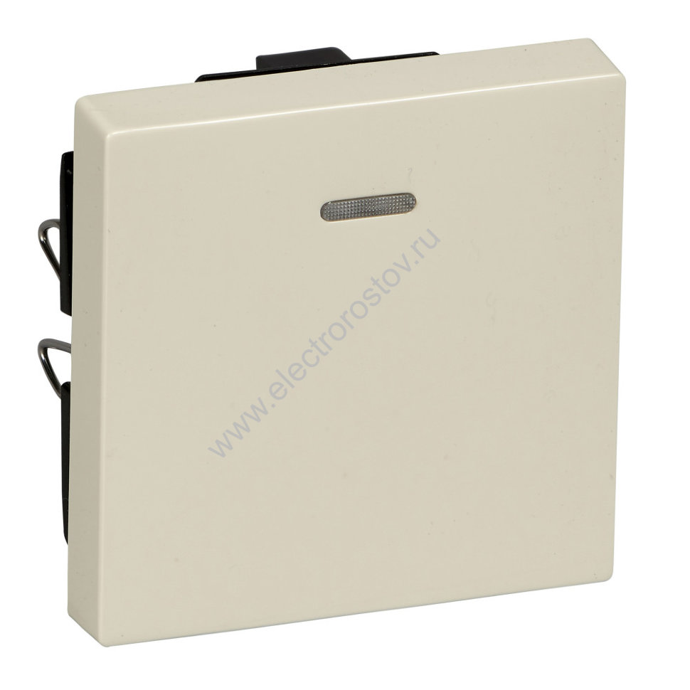 Schneider Electric Merten SM Беж глянец Клавиша 1-ая с подсветкой