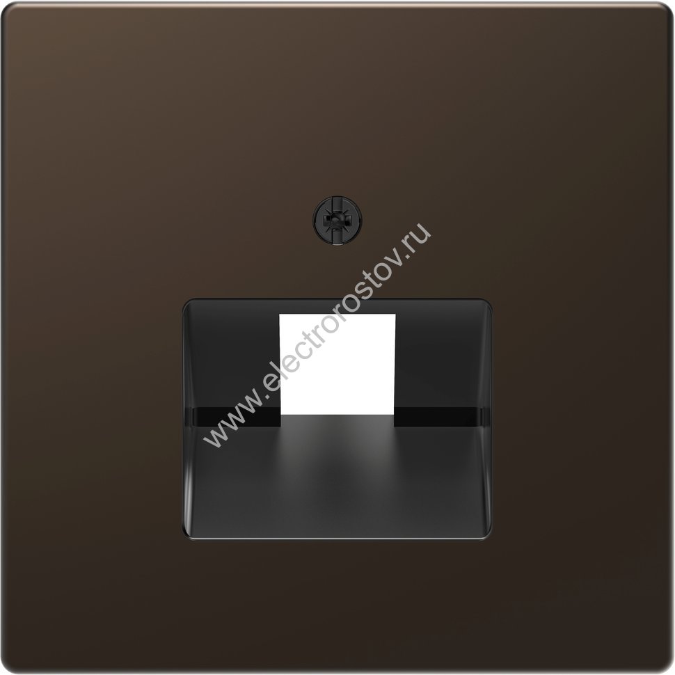 Merten D-Life Мокко Накладка центральная для розетки 1-ной RJ45 Schneider Electric