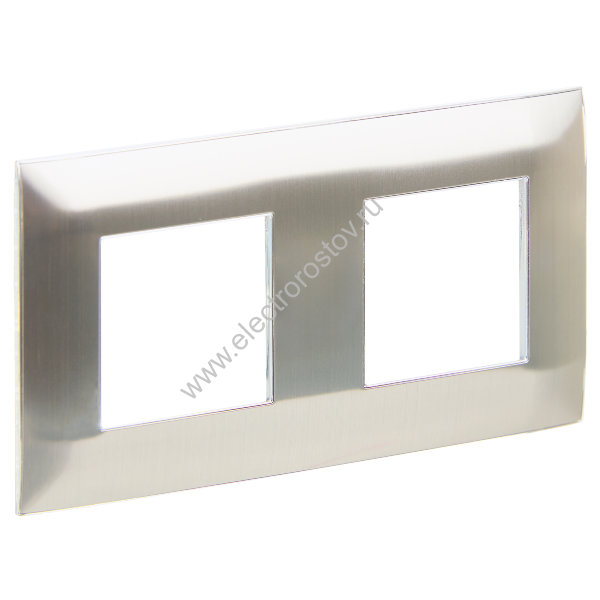 IEK SKANDY Металл Никель Рамка 2-ая SK-F32N
