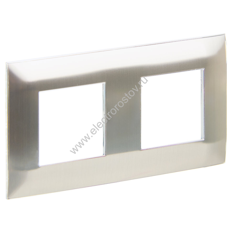 IEK SKANDY Металл Никель Рамка 2-ая SK-F32N