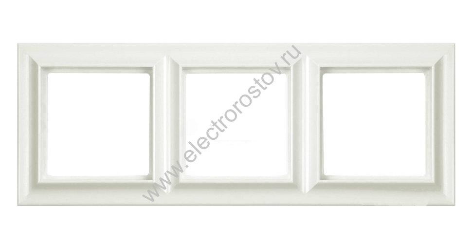 JUNG EcoProfi Standart Слоновая кость Рамка 3-ая