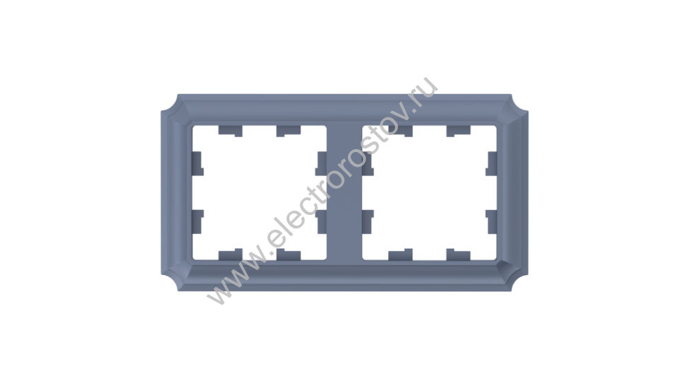 Systeme Electric AtlasDesign Antique Грифель Рамка 2-ая, универсальная