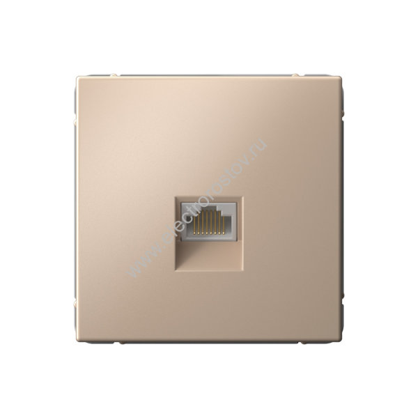 Systeme Electric ArtGallery Песочный Розетка компьютерная RJ45, кат. 5е, механизм