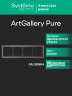 Systeme Electric ArtGallery Pure Органическое стекло Мокко Рамка 4-ая