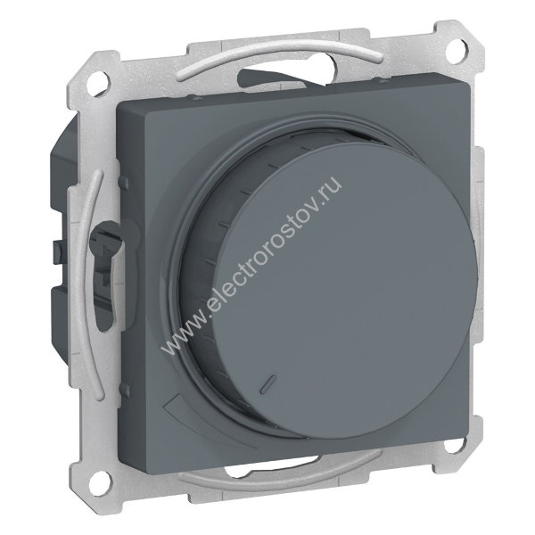 AtlasDesign Грифель Светорегулятор (диммер) поворотно-нажимной, 400Вт Schneider Electric