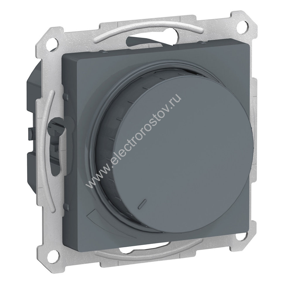 AtlasDesign Грифель Светорегулятор (диммер) поворотно-нажимной, 400Вт Schneider Electric