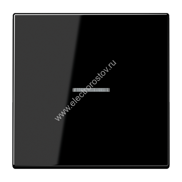 LS 990 Черный глянцевый Клавиша 1-ая с подсветкой JUNG