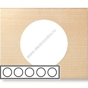 Celiane Клён Рамка 5-ая (2+2+2+2+2 мод) Legrand