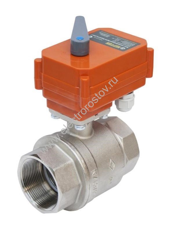 Neptun Bugatti Pro 220В 2" - шаровой кран с электроприводом для труб с большим диаметром