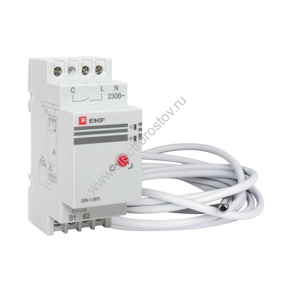 Фотореле с выносным датчиком DIN-1 (ФР) 2-100Лк 25А 3000Вт EKF PROxima