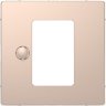 Schneider Electric Merten D-Life Шампань Накладка центральная для сенсорного термостата