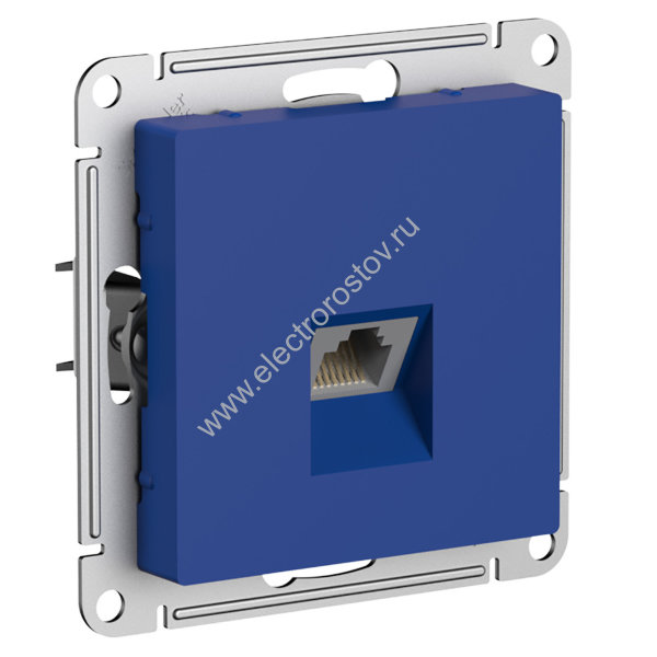 AtlasDesign Аквамарин Розетка компьютерная 1-ая RJ45, кат. 6А Schneider Electric