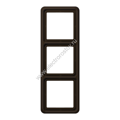 CD 500 Коричневый Рамка 3-ая JUNG