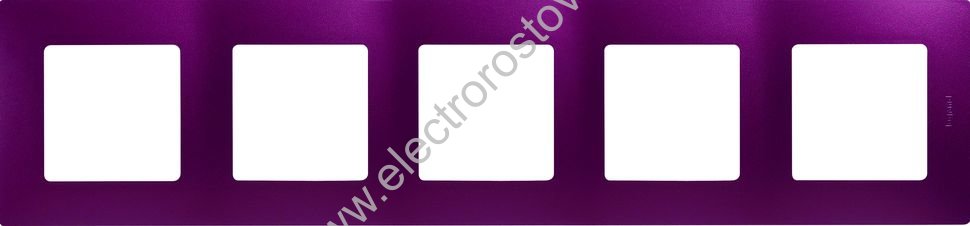 Etika Сливовая Рамка 5-ая Legrand