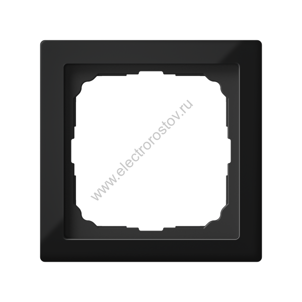 Systeme Electric ArtGallery Pure Органическое стекло Черный Рамка 1-ая