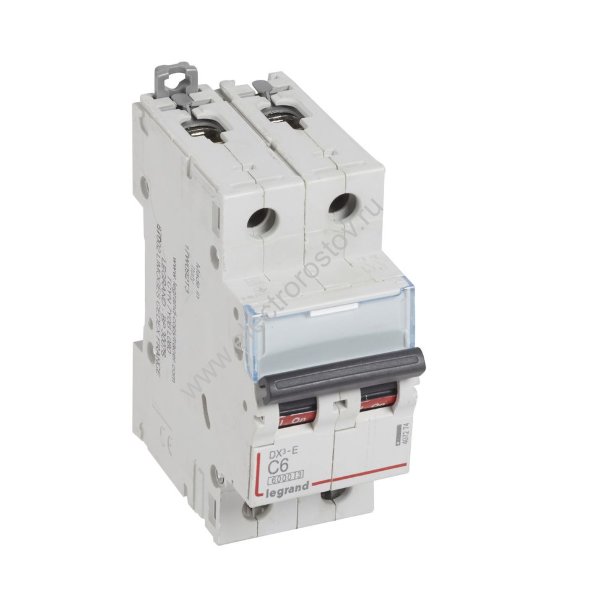 DX3 Автоматический выключатель 2P C06 6кА Legrand