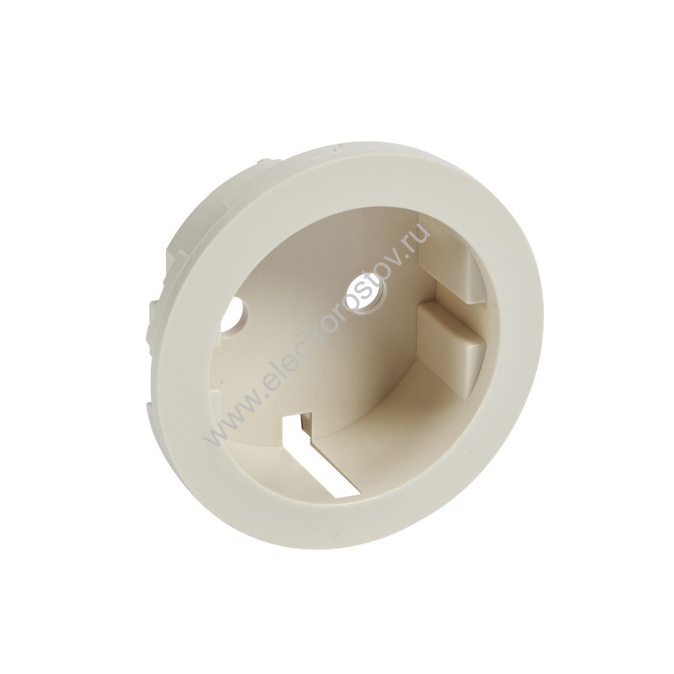 Celiane Беж Накладка розетки с/з (мех 67153/67161, безвинт.зажим/винт.зажим) Legrand