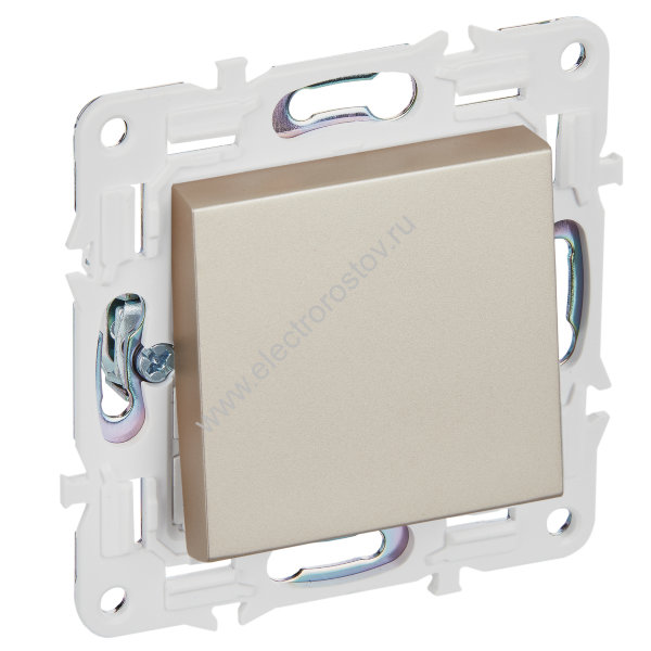 IEK SKANDY Песочный Выключатель 1-клавишный перекрестный 10А SK-V03Sa