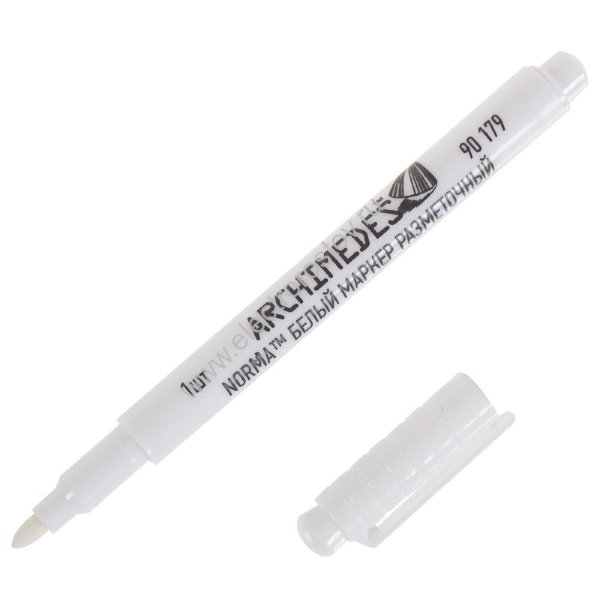 Маркер белый тонкий