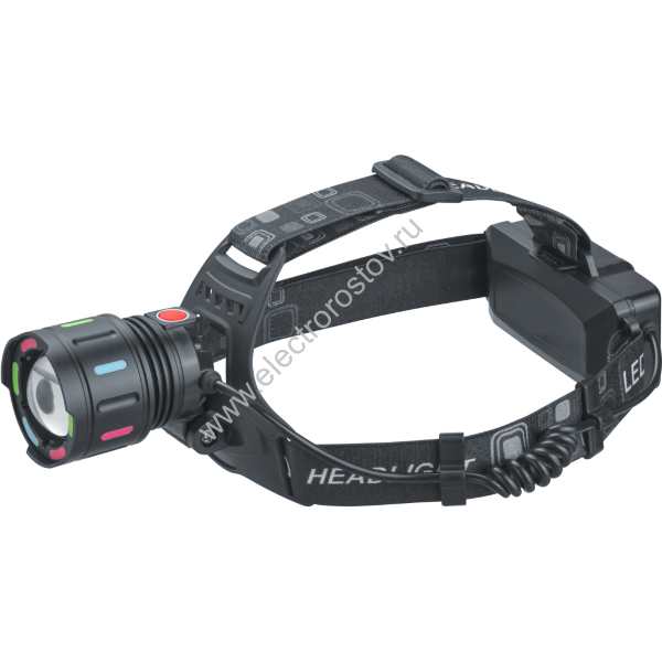 Фонарь налобный аккумуляторный 10Вт 1LED Navigator
