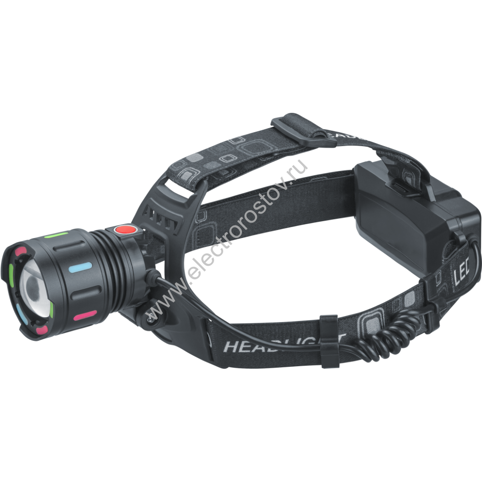 Фонарь налобный аккумуляторный 10Вт 1LED Navigator