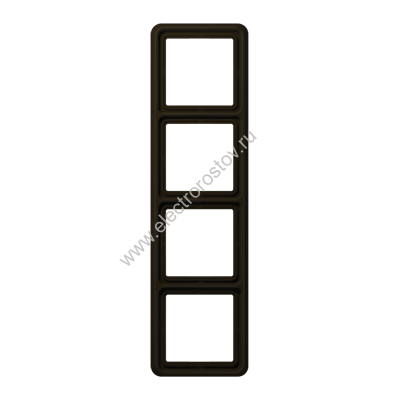 CD 500 Коричневый Рамка 4-ая JUNG