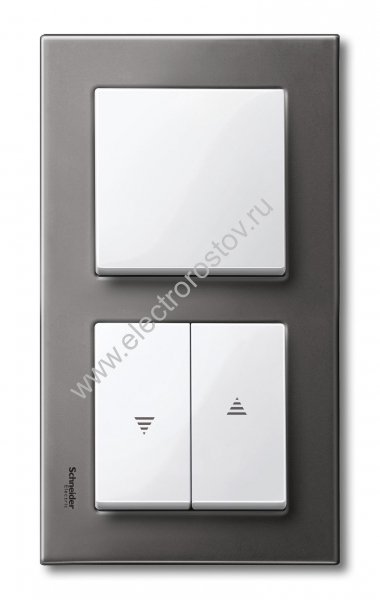 Schneider Electric Merten SM M-Elegance Серый родий Рамка 2-ая