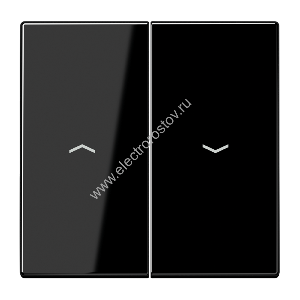 LS 990 Черный глянцевый Клавиша 2-ая жалюзийная JUNG