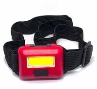 Фонарь налобный LED 10W COB, 3xAAA