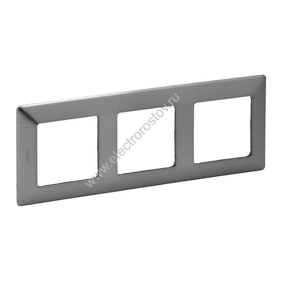 Valena LIFE Сталь Рамка 3-ая Legrand