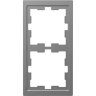 Schneider Electric Merten D-Life Нержавеющая Сталь Рамка 2-ая