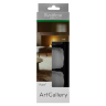Systeme Electric ArtGallery Pure Органическое стекло Черный Рамка 3-ая