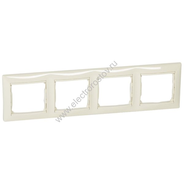 Valena Слоновая кость Рамка 4 пост Legrand