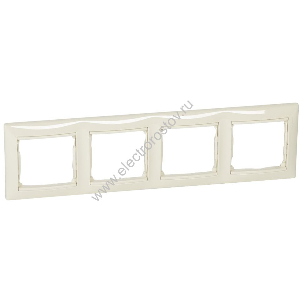 Valena Слоновая кость Рамка 4 пост Legrand