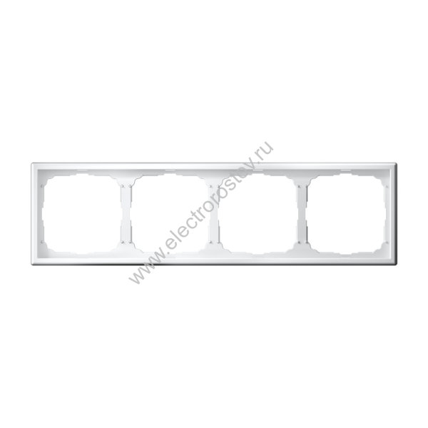 Systeme Electric ArtGallery Белый Рамка 4-ая, универсальная