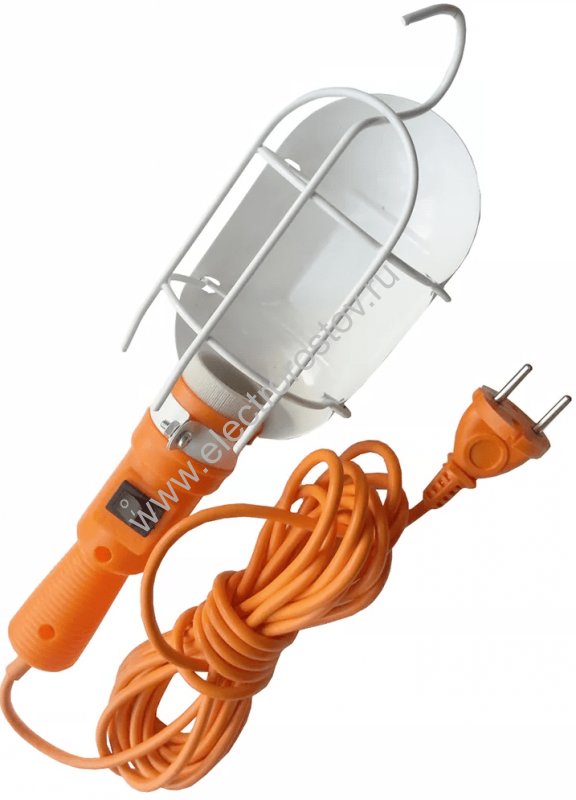 Светильник переносной ЛСУ-1 15м ПВС с выкл. 220В (РВО)